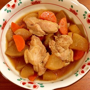 【中華風】鶏と大根の煮物